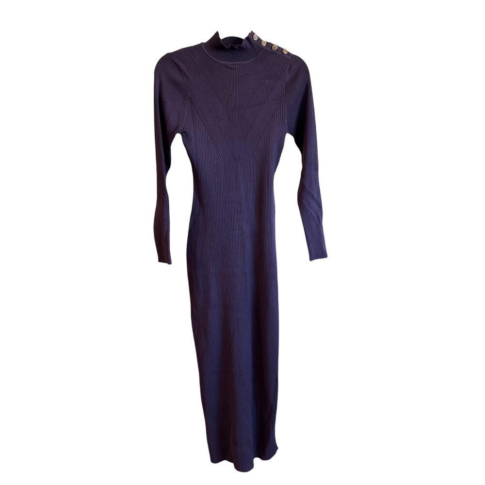 Heartloom Naima Dress in Coco – Size M – Chic Ribbed Knit Sweater Dress - Picture 9 of 9